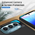 thumbnail image 2 of LAICAIW for Motorola Moto G Stylus 5G Case 2022 with Screen Protector,Slim Fit Bumper Heavy Duty Dual Layer Rugged Shockproof Armor Defender Back Cover Protective Phone Case for Moto G Stylus 5G 202, 2 of 7