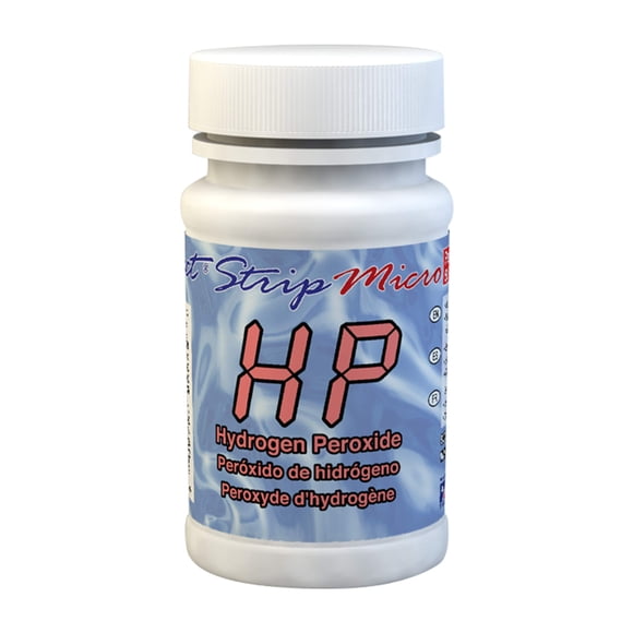 Industrial Test Systems eXact 486648 Micro Hydrogen Peroxide Mid Range Strips, 0-42 ppm Detection Range (Bottle of 50)