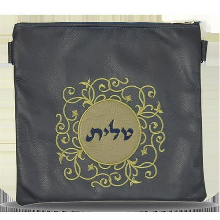 Prestige Embroidery 260 Nv Xl Leather Tallis Bag With Olive Prestige Embroidery 260 Nv Xl Leather Tallis Bag With Olive Fl Lique