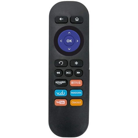 Replacement Roku Remote Control 1 for Streaming Boxes 4K Ultra HD, Express, Express + (Doesn't Support Roku Streaming Stick/Roku TV)