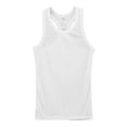 thumbnail image 6 of Zimjoy Men's Muscle Gym Tank Top Quick Dry Breathable Y-Back Vest Regular Fit Ribbed Textured Sleeveless Tank Tops, White L, 6 of 7
