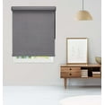 thumbnail image 3 of Linen Avenue Cordless Coastal Blackout Cassette Roller Shade with Bloc Wand for Easy Adjustment– UV Protection, Room Darkening– Charcoal Cove 32 W X 66 H (Arrives 1/4" Narrower), 3 of 9