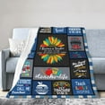 thumbnail image 5 of Teacher Gifts Blankets - Teacher Gifts for Women - Teacher Appreciation Gifts - Birthday Gifts for Teacher From Student - Teacher Retirement Gifts Ideas - Teachers Day Back to School Blanket 60"X 50", 5 of 6
