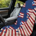 thumbnail image 3 of Bulopur Puerto Rican Flag Front Car Seat Cover Towel for Men Decorative Car Seat Protector with Storage Bag for Vacation Running Portable Fit SUV Sedan Truck 1pcs, 3 of 7
