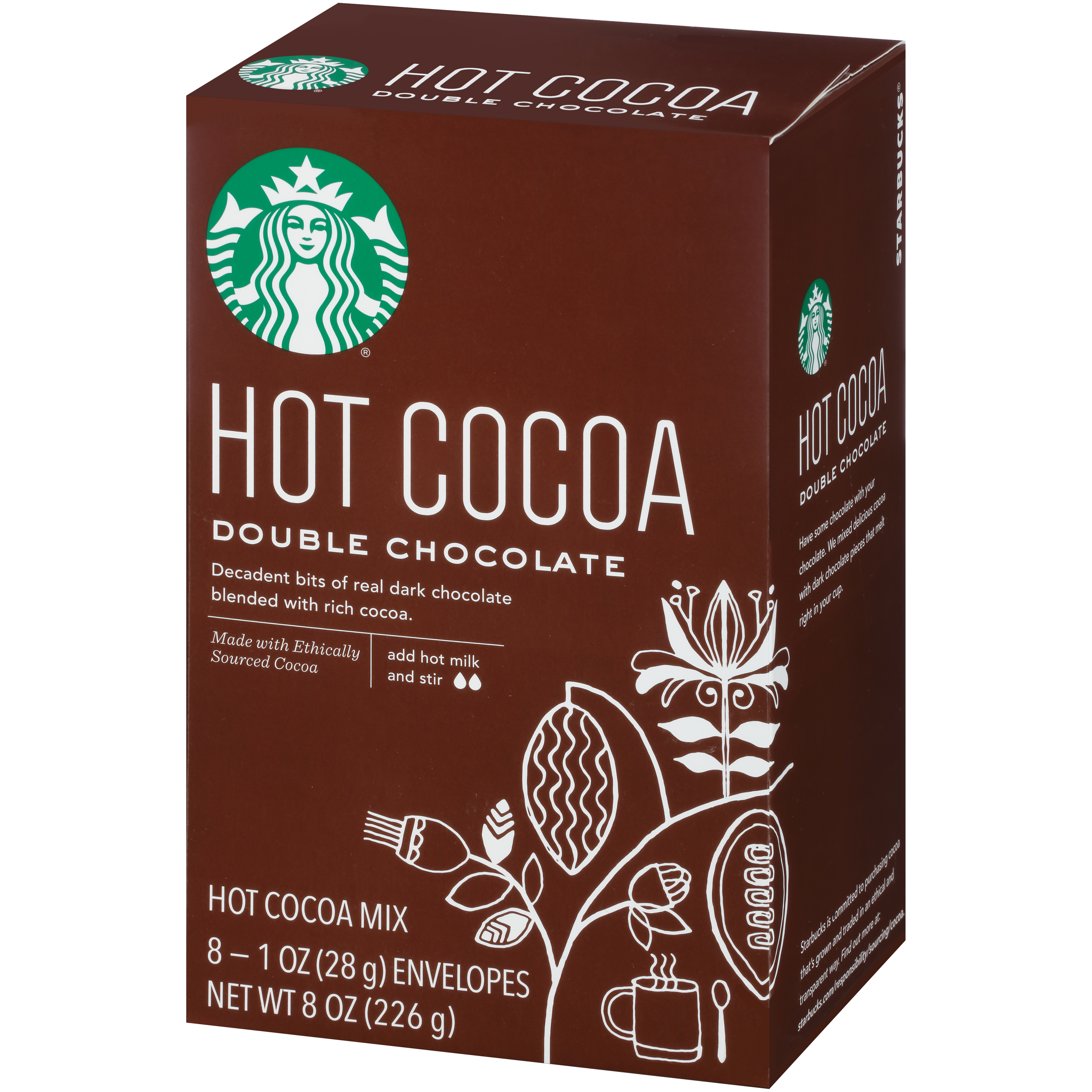 Starbucks Double Chocolate Hot Cocoa Mix, 8 count - image 3 of 9