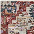 thumbnail image 5 of SAFAVIEH Nirvana Comhgham Geometric Area Rug, Cream/Red, 5' x 7', 5 of 7
