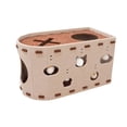 thumbnail image 4 of Cat House Scratch Condo Pet Pet Toy Garra Range Pad, proteger las alfombras y los sofás resistentes al desgaste de los sofás para la cama del salón de Beige, 4 of 8