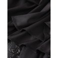 thumbnail image 7 of Caitzr Womens Tutu Tulle Skirts High Waist Layered Starry Sky A-Line Maxi Hem Skirts Mesh Midi Skirt, 7 of 7