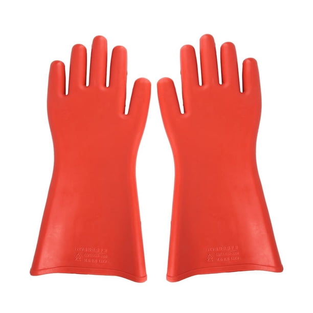 Guantes Aislantes De Goma A Prueba De Alto Voltaje De 12Kv Guantes De Protección Eléctrica De Seguridad A Prueba De Agua Serendint EL010625-00