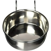 Ethical Ss Dishes-Stainless Steel Bird Coop Cup Wire Bracket- Wire 30 Oz