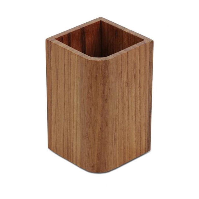 HomeRoots 475851 Gobelet en Teck Véritable Designer, Marron