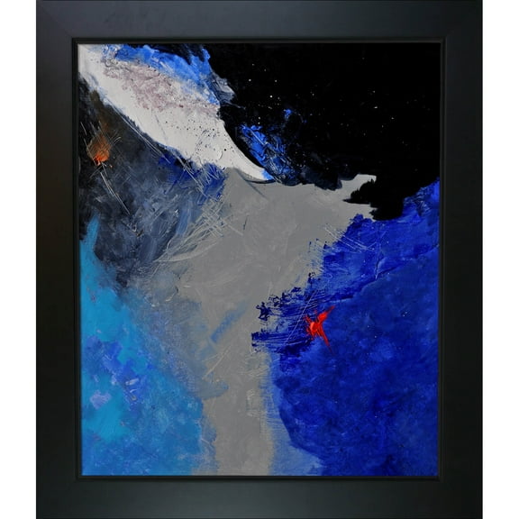 La Pastiche  Pol Ledent 'Abstract 889632 ' Framed Fine Art Print