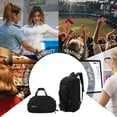 thumbnail image 2 of Bolsa de viaje deportiva multifuncional | Bolsa de lona portátil y de hombro | Tela Oxford impermeable | Separación en seco y húmedo | Compartimento para zapatos | Para el entrenamiento de natación, 2 of 9
