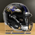 thumbnail image 2 of Baltimore Ravens 13" Speed Helmet Acrylic Plaque, 2 of 2