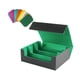 thumbnail image 2 of Caja para guardar barajas de cartas coleccionables. Capacidad para más de 1800 cartas. Verde, 2 of 9