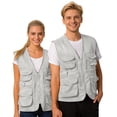 thumbnail image 3 of Men's Outerwear Vest for Daily Wear with 3D Pocket Layout Functional Construction Layering and Versatile Utility, 3 of 3
