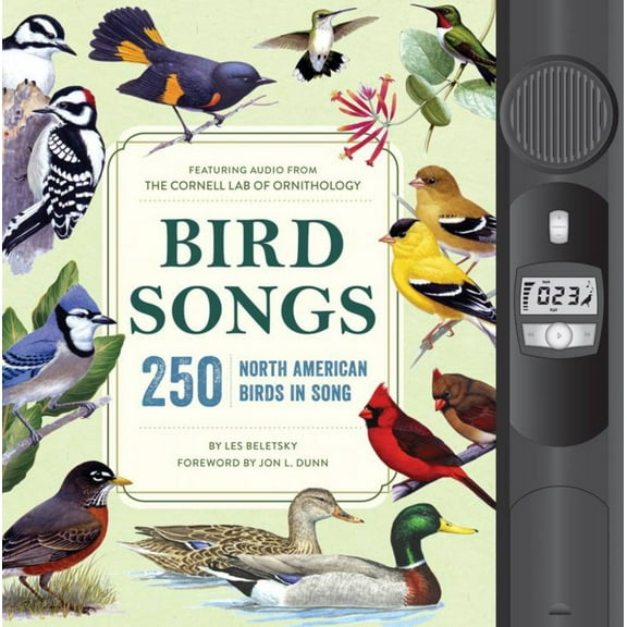 Bird Songs: 250 North American Birds in Song (Hardcover)