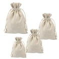 thumbnail image 1 of CRAFTHROU 4Ud Sachets Vacíos Beige De Tela Con Cordón Para Guardar Especias Y Plantas Aromáticas, 1 of 8