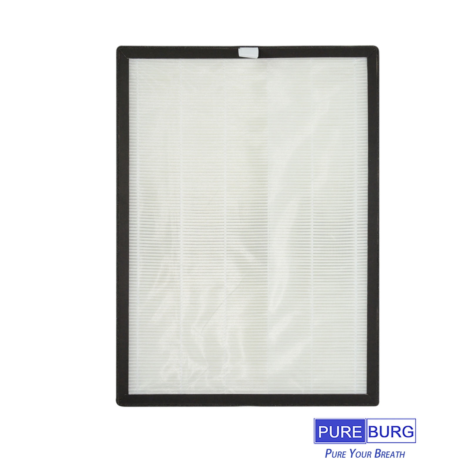 PUREBURG BKJ-33 Replacement True HEPA Filter Compatible with COLZER Air Purifier BKJ-33 , H13 3-Stage Filtration Activated Carbon,1-Pack
