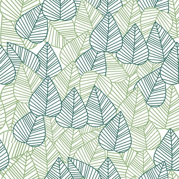 Stitch & Sparkle Fabrics, Tropical, Leaves with Lines Cotton Fabrics, Quilt, Crafts, Sewing, Cut by The Yard, 44 Inches (RTCTP09)