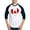 Blue/White, variant on CafePress - I Love Canada Baseball Jersey - Cotton Baseball Jersey, 3/4 Raglan Sleeve Shirt