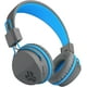 thumbnail image 1 of Audífonos Plegables Bluetooth JLab Neon | Inalámbricos | 13 horas de reproducción | Aislamiento de ruido | Drivers de 40mm | Sonido C3 | Grafito/azul, 1 of 3