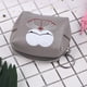 thumbnail image 3 of Bolsa Cartera de cuero para mujer con bonitos dibujos animados y monedero, miniembrague (gris) Tmvgtek Para Estrenar, 3 of 6