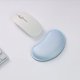 thumbnail image 1 of Xiao Hua Almohadilla de espuma elástica pegajosa para ratón ergonómico, oficina, computadora, computadora portátil, almohadilla para ratón, azul claro, 1 of 3