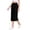 Black, variant on BUIGTTKLOP Women's Capri Pants with 2 Zipper Pockets Lightweight Quick Dry Hiking Travel Capris Pants for Women Casual Summer