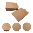 thumbnail image 4 of Phenofice 1Set Multi Function Kraft Paper Bag Brown Paper Cd File Envelope Pouch Khaki, 4 of 8