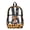 Bookish Giraffe Spot, variant on ZIATUBLES Clear Backpack Heavy Duty, Piano Key Cat Melody Print Fabric & PVC Transparent Bag, Large Capacity See Through Backpack for School College Work Travel Security