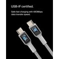 thumbnail image 3 of Cable USB-C a USB-C Belkin BoostCharge de 1 m para iPhone 16, 3 of 8