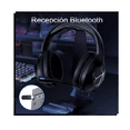 thumbnail image 3 of "Auriculares Gamer Diadema Inalámbricos Bluetooth Juegos 2.4g negros ", 3 of 5
