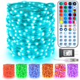 thumbnail image 1 of Guirnalda de luces navideñas BrizLabs de 66 pies y 200 LED RGB con control remoto, 1 of 8