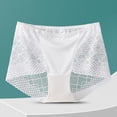 thumbnail image 2 of Bovxnpu Women's Plus Size Panties, Womens Breathable Lace Brief Underwear No Show Panties, Underwear French Thin Perspective Mesh Lace Underwear Cropping Hip Lifting Low Waist Underwear Underwear, 2 of 4