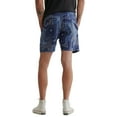 thumbnail image 3 of Lucky Brand Men's Bandana Print Lightweight Cotton Blend Shorts-Blue / 33, 3 of 5