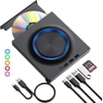 thumbnail image 1 of USB external optical drive mobile DVD burner expansion card desktop external computer notebook - read model (no burning function), 1 of 5