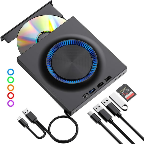 USB external optical drive mobile DVD burner expansion card desktop external computer notebook - read/burn CD+DVD