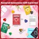 thumbnail image 5 of VEALIZUU Paquete de 24 tarjetas de San Valentín con gemas en forma de corazón, 5 of 6