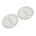 thumbnail image 5 of Cubierta de desagüe de piso redonda de acero inoxidable Uxcell de 4 pulgadas 2 piezas, 5 of 5