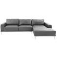 thumbnail image 5 of Poundex Furniture 2 Piece Leather Sectional Set in Antique Gray Color, 5 of 5