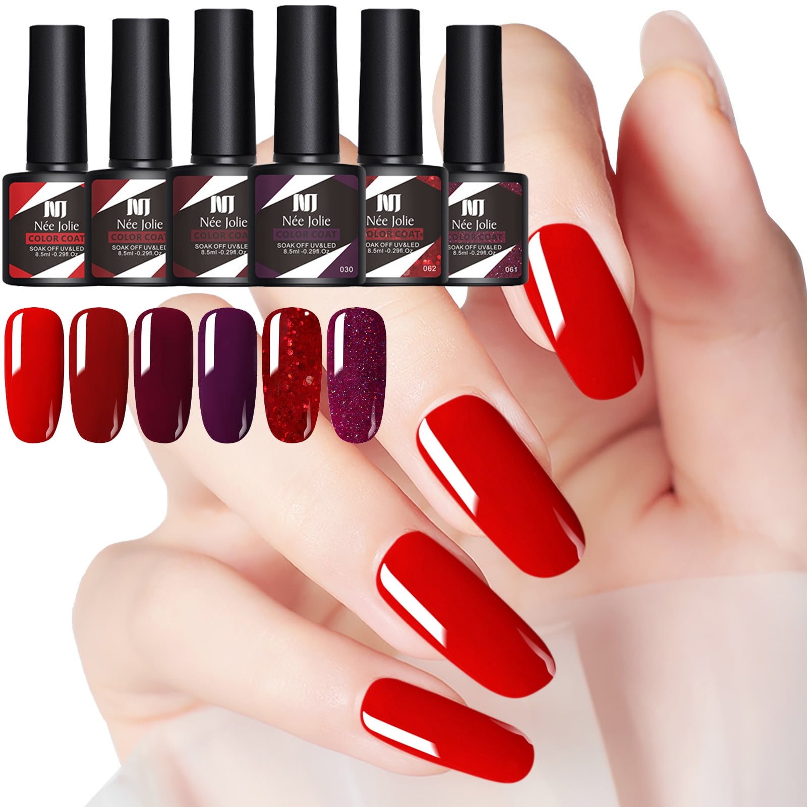 NSI Technailcolor raspberry red Acrylic nails nail fake false mixing Powder  7g