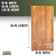 thumbnail image 3 of Restore Sunset Cedar Solid Wood Coffee Tabletop, 3 of 11