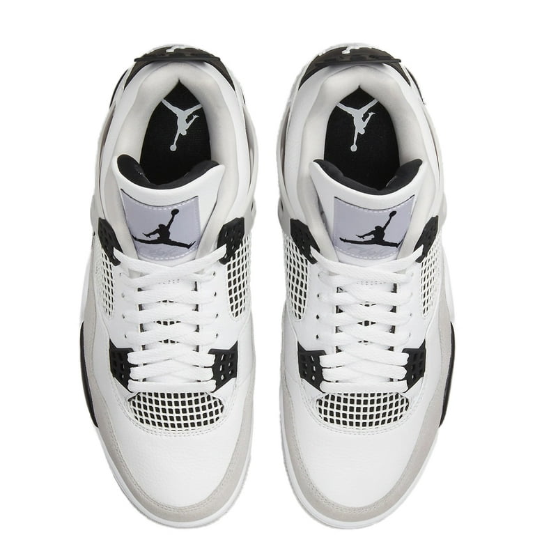 Jordan Brand Men's 4 Retro 'Military Black' Sneakers in