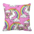 thumbnail image 1 of ABPHQTO Funda de almohada de unicornio de dibujos animados Funda de almohada Protector de almohada Cama 40x40 cm, 1 of 1