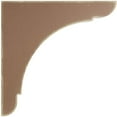 thumbnail image 2 of 1 3/4"W x 12"D x 12"H Extra Large Olympic Wood Vintage Decor Bracket, Weathered Brown, 2 of 6