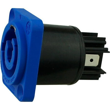 Neutrik Speakon Panel Mount - Rapco Neutrik PowerCON Power In Blue Panel Mt