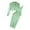 Green, variant on Pearl Beaded Knit 2 Piece Set for Women, Round Neck Crop Sweater with One Shoulder Midi Dress, Fall Winter Elegant Outfit, 2 Piece, One Size