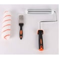 thumbnail image 4 of Paint Roller Kit with Covers, 9-Inch Wall Paint Roller Brush Painting Handle Tool Kit for Painting Walls and Ceilings for Home Office Room, Roller Handle Can Work with Extending Bar (8 Piece Set), 4 of 7