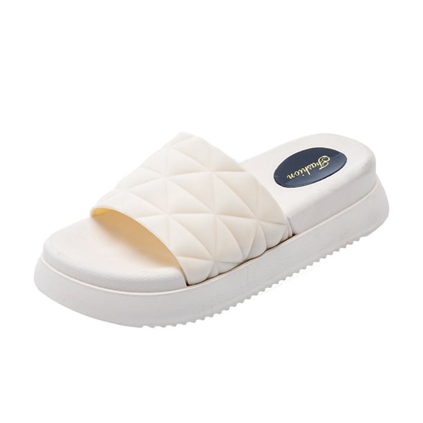 Amzcrzy Zapatos de mujer,Zapatos de mujer,Zapatillas de mujer, Zapatillas de cuña para mujer, suela gruesa, color boca de pez, informales Sandalias Mujer Zapatillas De Casa